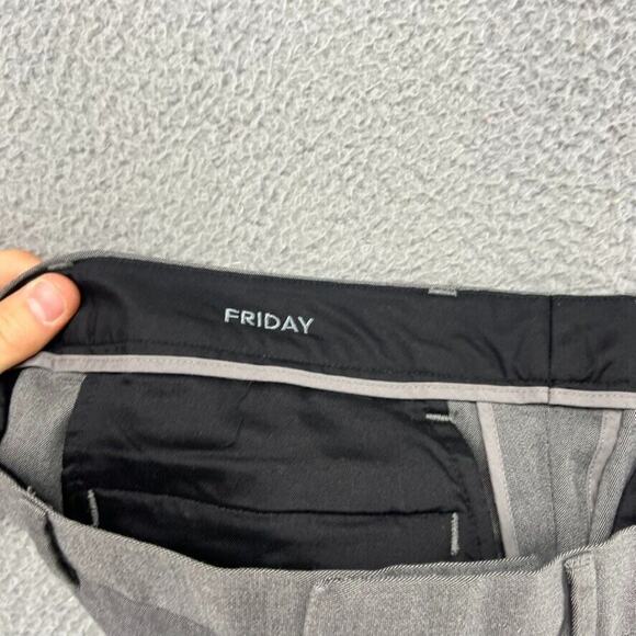 Bonobos Pants Men's 32x32 Gray Tuesday Dress Hook Loop Flat Front Straight READ - Picture 11 of 13